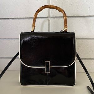 Urban Outfitters Bamboo Black Crossbody Purse